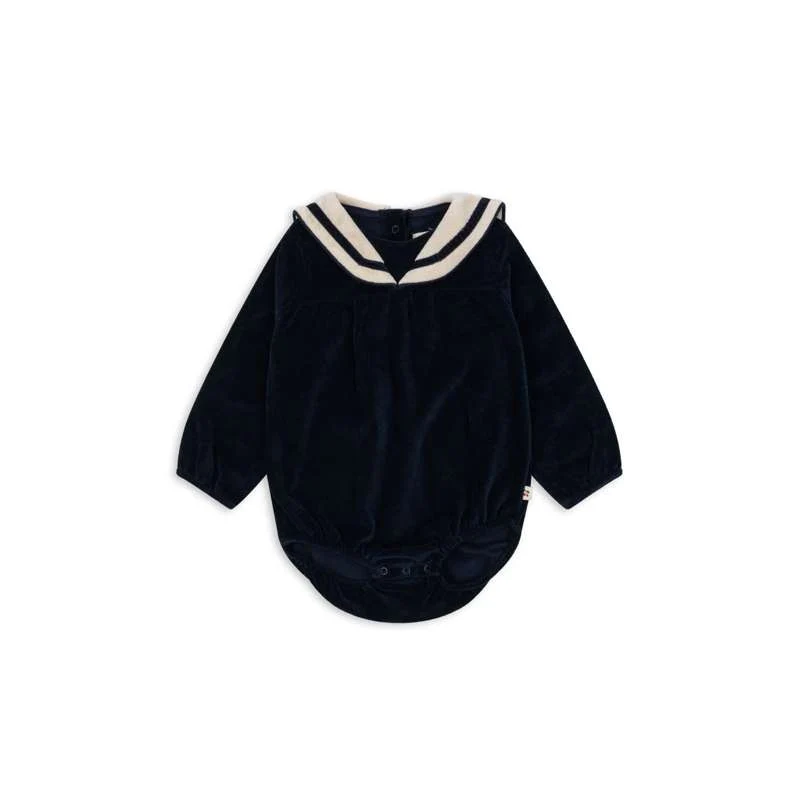 Inossidabile Konges Sløjd Tuta Matelot - GOTS - Blu Navy