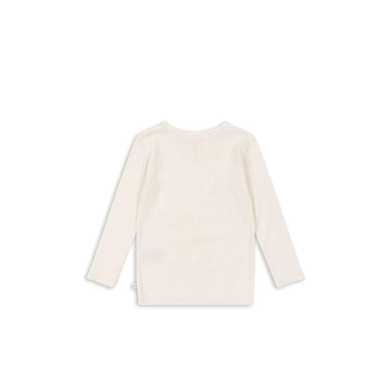 Konges Sløjd Minnie Blusa - GOTS - Bianco Antico Resistente agli UV | Impermeabile