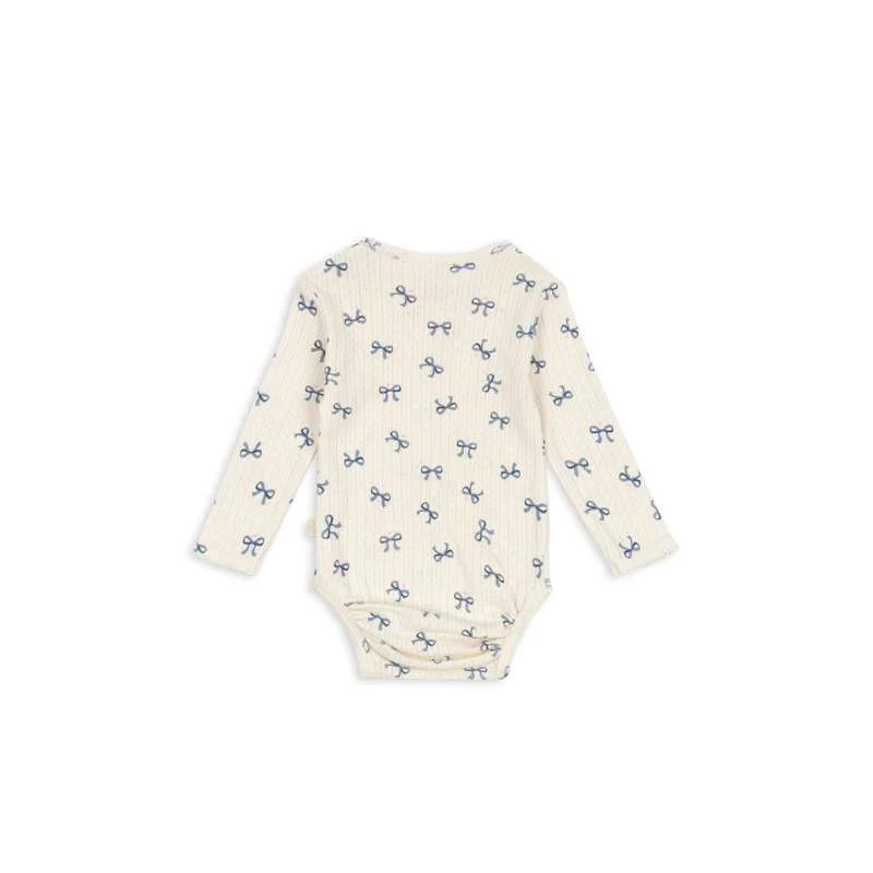 Konges Sløjd Minnie Body - GOTS - Fiocco/Blu Resistente agli UV | Impermeabile