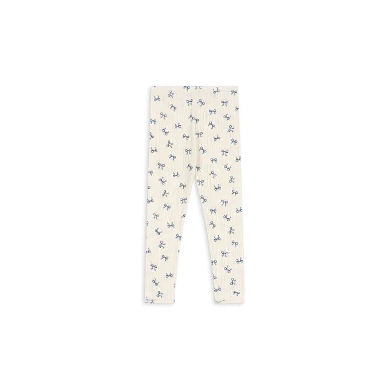 Konges Sløjd Minnie Pantaloni - GOTS - Bow/Blu Carico di Rottura 50kg