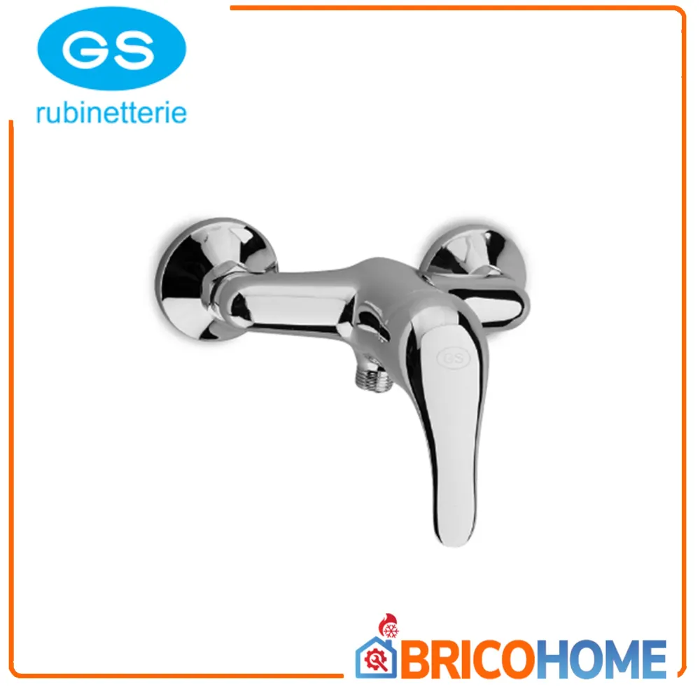 Wandmontierter Einhand-Brausemischer - Ecoline GS Supply