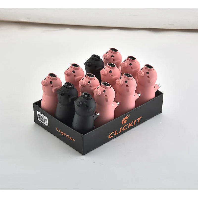 Ad Alta Resistenza Click-It - Pig Shaped Lighter
