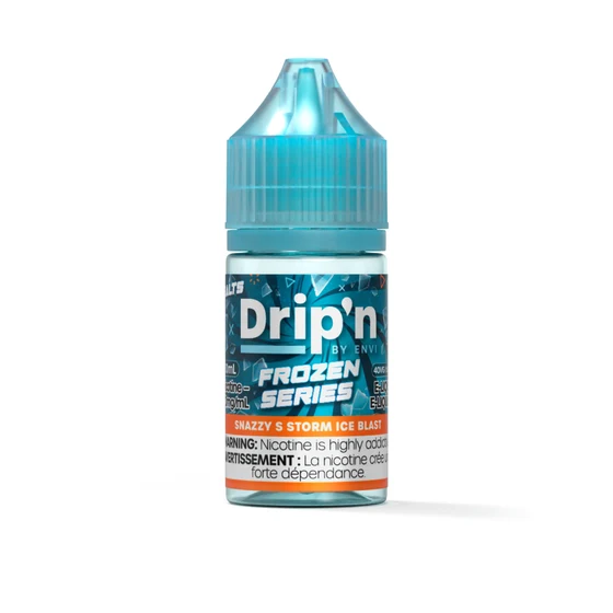Gancio L Envi Drip'n Frozen E-Liquid - Snazzy S Storm Ice Blast