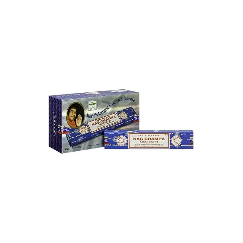 Gancio Occhiello Satya Nag Champa - Nag Champa Incense Sticks 15g