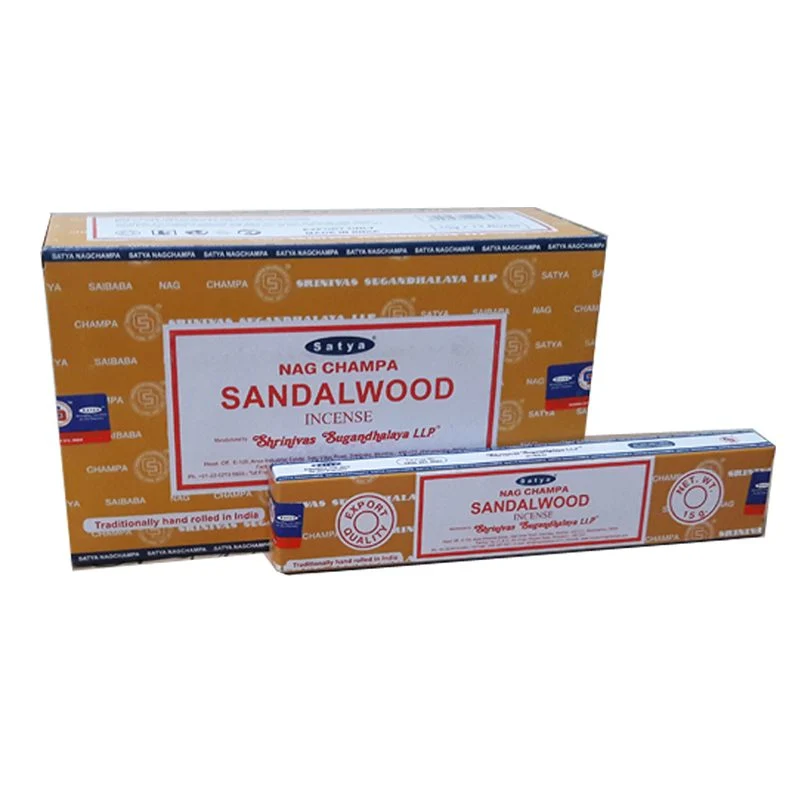 Gancio L Satya Nag Champa - Sandalwood Incense Sticks 15g