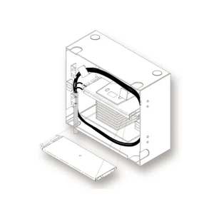 Gancio di Sicurezza Wall-Mountable Hardware Splice Center WSC-001