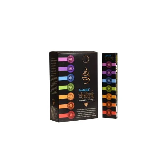 Goloka - 15g Chakra Incense Sticks Overstock Special per Attrezzature da Cantiere