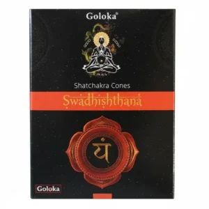 Goloka Chakra - Svadhisthana (Flow) Incense 10 Cones per Carichi Fino 500kg