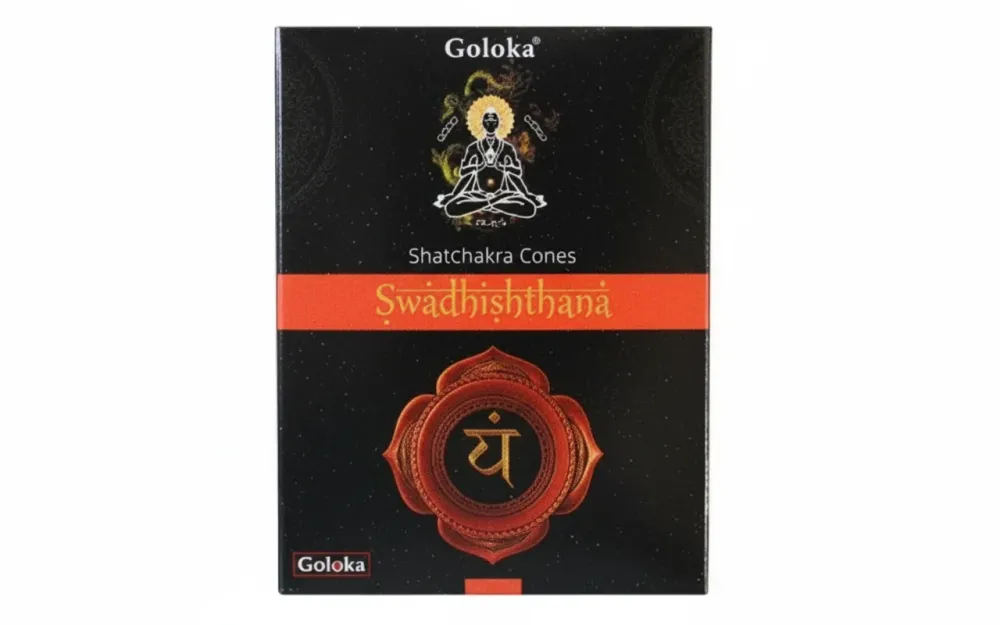 Goloka Chakra - Svadhisthana (Flow) Incense 10 Cones per Carichi Fino 500kg
