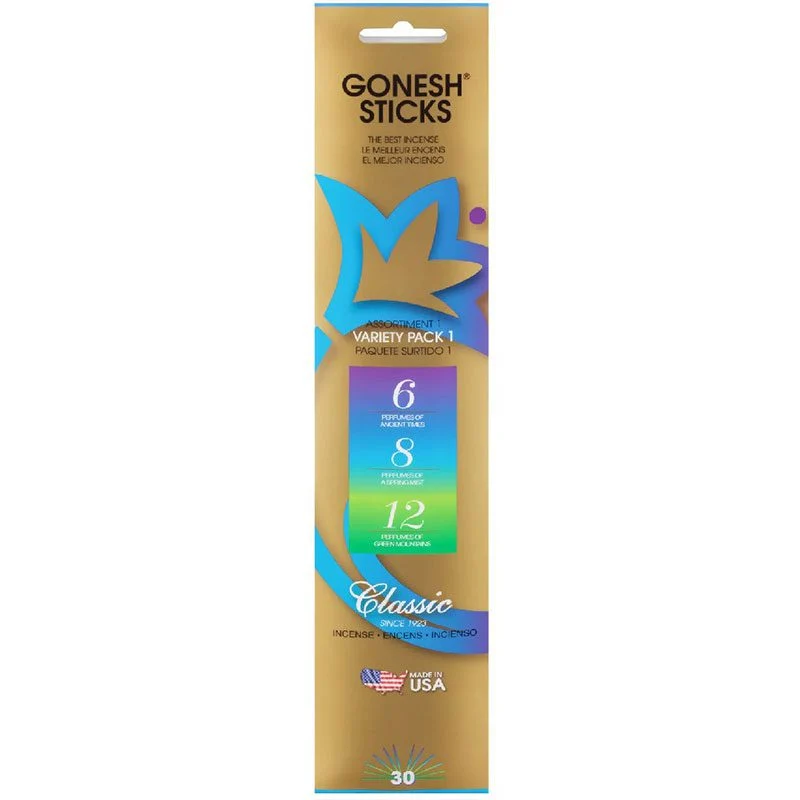Gonesh Incense Sticks - Elegante Var.1 Acciaio Bonificato