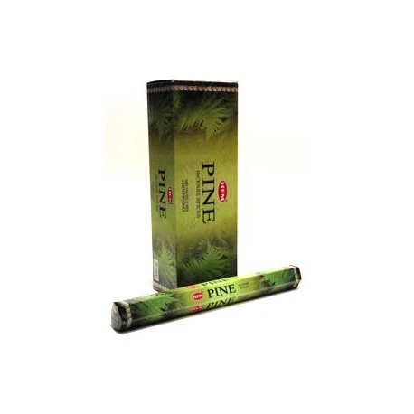 HEM Pine 9″ Incense Sticks – Hex Box (20g)