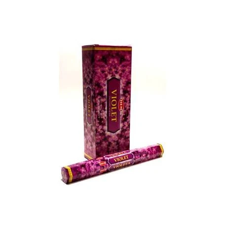HEM Violet 9″ Incense Sticks – Hex Box (20g) per Carichi Fino 500kg