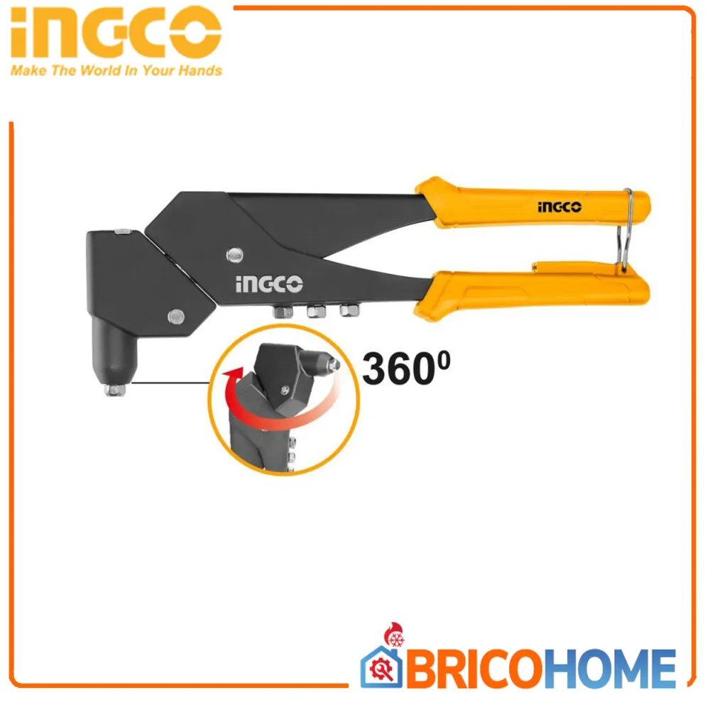 INGCO 360 degree meccanico riveter Online now Facile Installazione