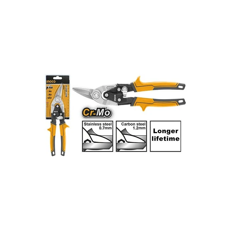INGCO professional left tinsmith shears 250mm Discount
