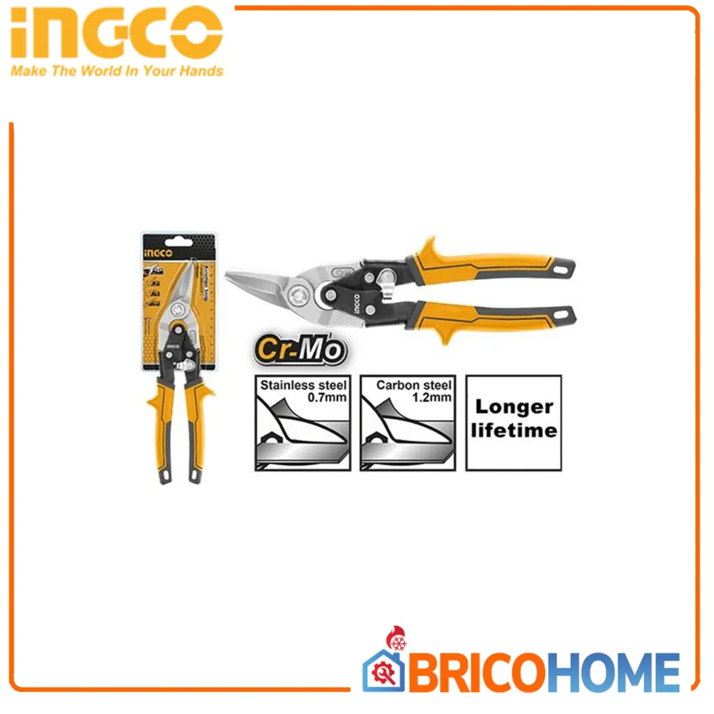 INGCO professional left tinsmith shears 250mm Discount