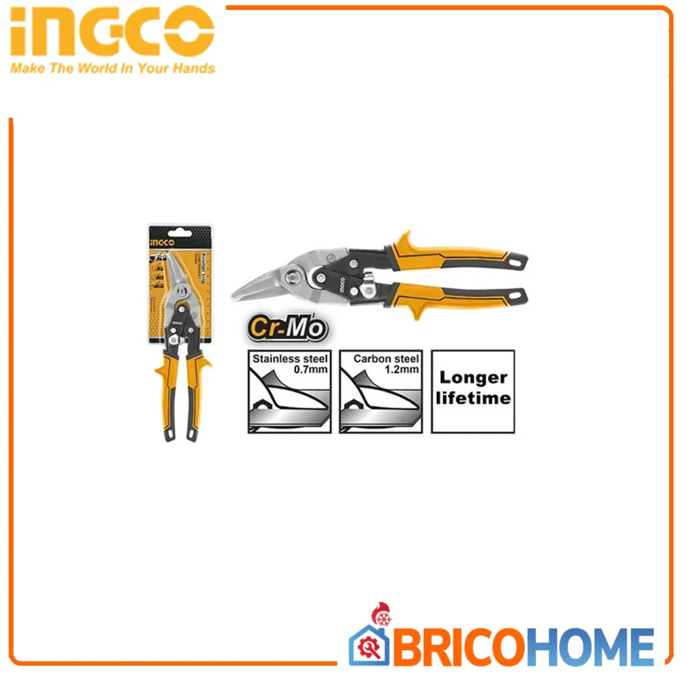 INGCO professional right hand tinsmith shears 250mm Online