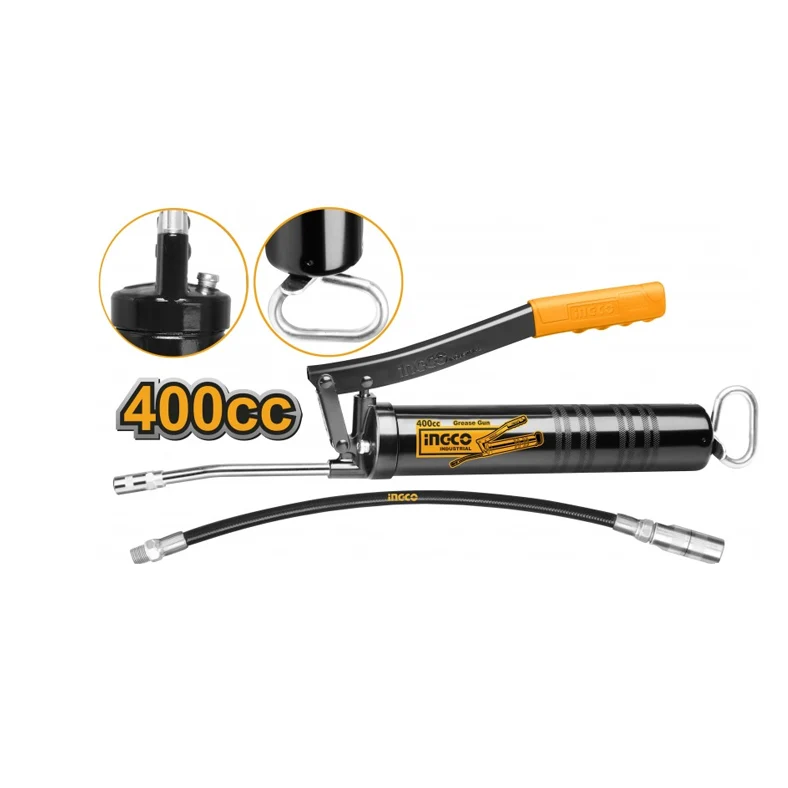 Professionelle pneumatische Fettpresse - INGCO Discount Set da 5 Pezzi