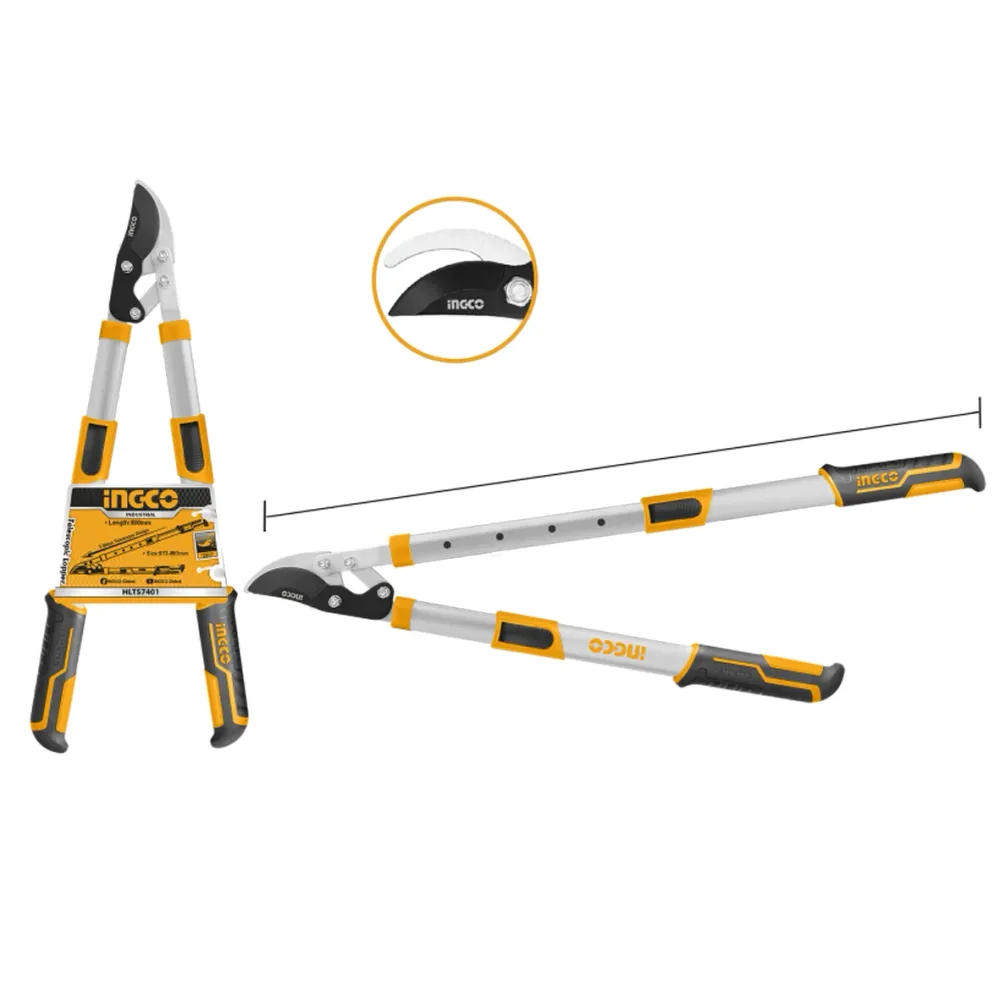 Telescopic -pass lopper 660-860mm INGCO Online