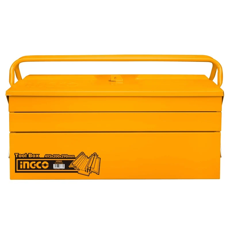Werkzeugkasten aus Metall 495X200X290mm INGCO Focoso on Sale