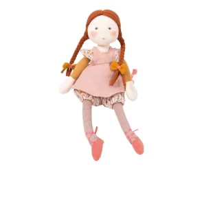 Bambola Flora Les Rosalies Moulin Roty - 31cm Installazione Pressione
