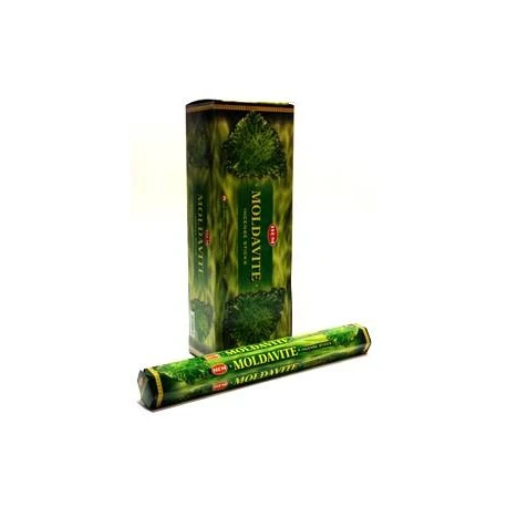 HEM Moldavite 9″ Incense Sticks – Hex Box (20g) per Attrezzature da Lavoro