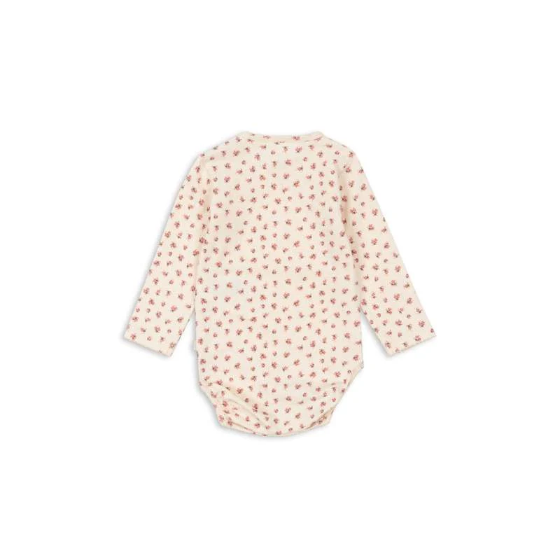 Konges Sløjd Body maniche lunghe base - GOTS - Bloomie per Imbracature e Cinture