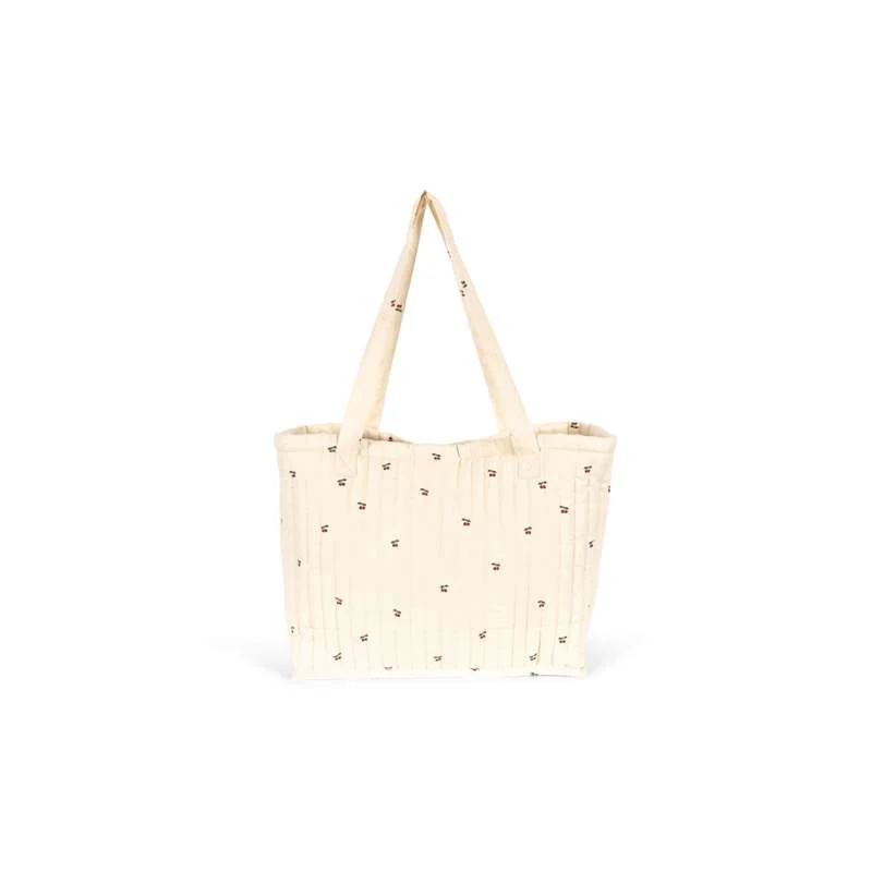 Konges Sløjd Molly Quilted Pusletaske - Ciliegio AOP