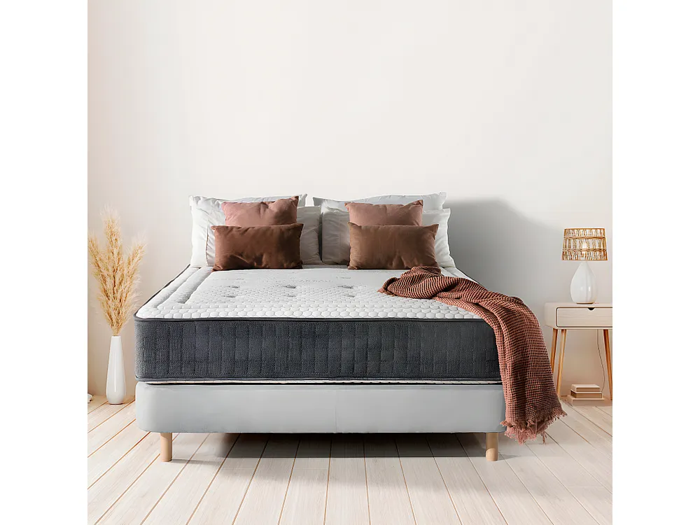 Materasso Molle Insacchettate Mandala Gran Hotel | 30 cm | Fermezza Media/Alta 160X180 | Effetto Relax | Certificati Sanit...