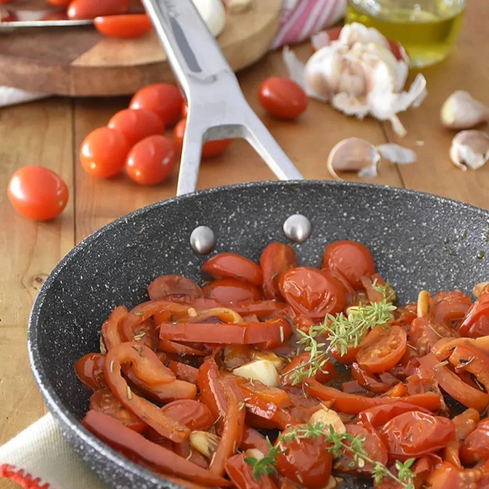 Padella antiaderente Mineral Monix Ottone Nichelato