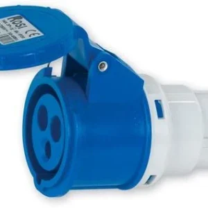 Professionale Domestic/industrial adapter 16A schuko plug - 2P+E 16A 220V blue industrial socket Online