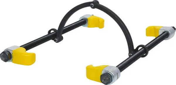 Tenditore molla KS Tools con staffa di sicurezza gancio rivestito plastica 300mm 670.0051 con Anello di Rinforzo