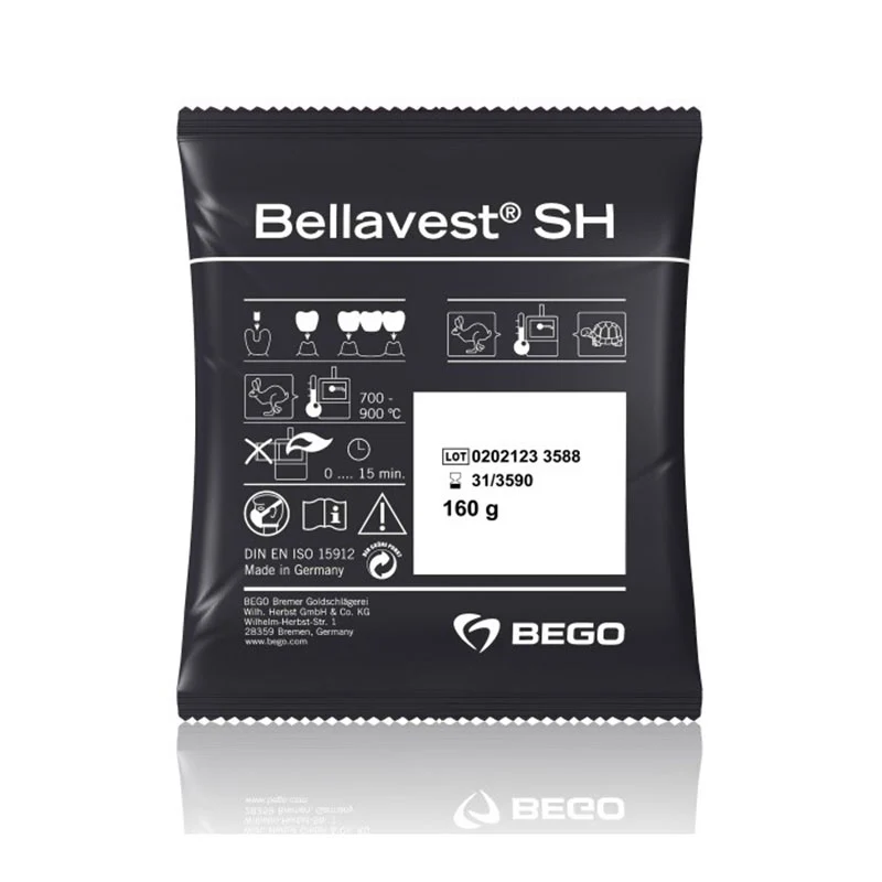 Bellavest SH - Coating fisso Bego - preriscaldamento rapido o comune.