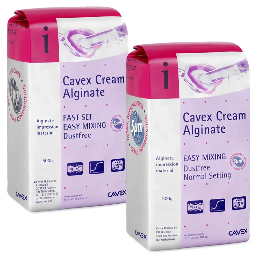 Bottone Pressione Incastro Cavex Alginato Impressional Presa Normale o Rapida
