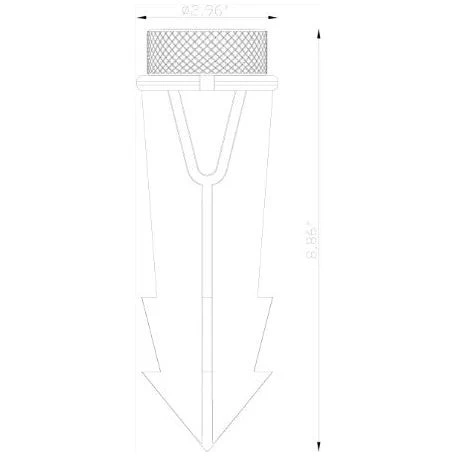Bottone Pressione Leva Lumien Accessory, 8" Spike Sollecito Connect