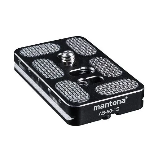 Bottone Pressione Regolabile Piastra sgancio rapido Mantona AS-60-1S 60 mm 21462