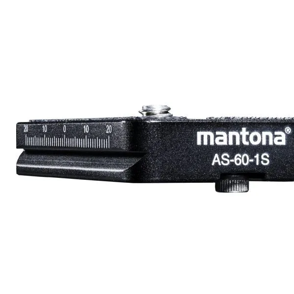 Bottone Pressione Regolabile Piastra sgancio rapido Mantona AS-60-1S 60 mm 21462