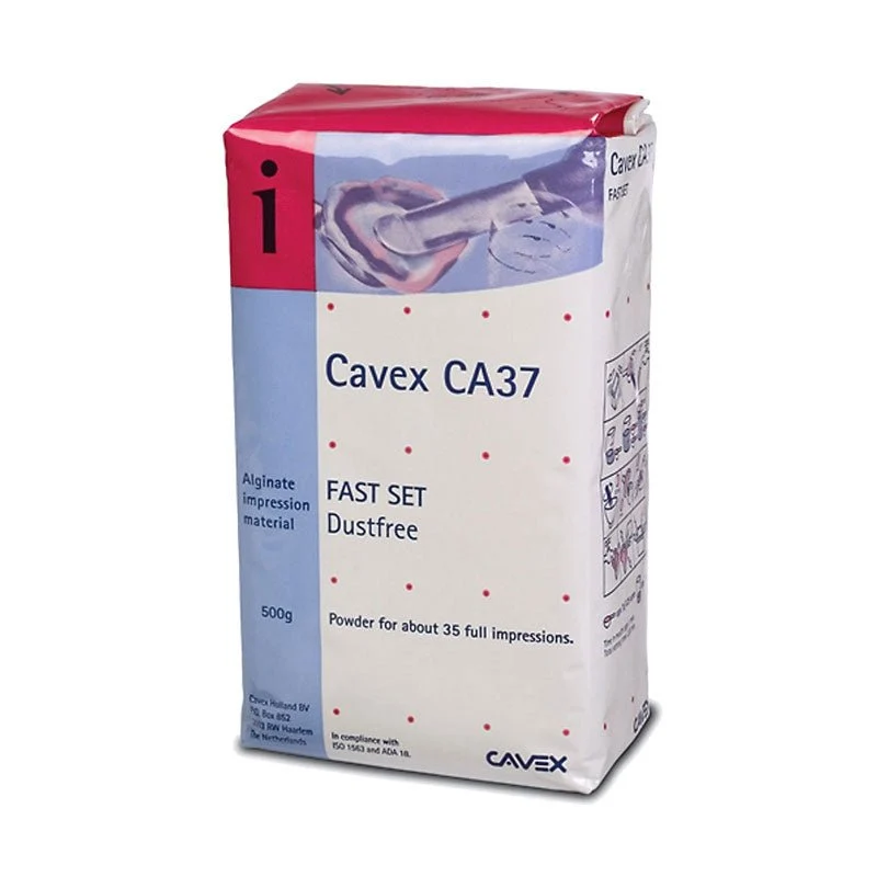 Cavex CA37 Alginato Presa Rapida o Normale Busta 500 gr Diametro 25mm