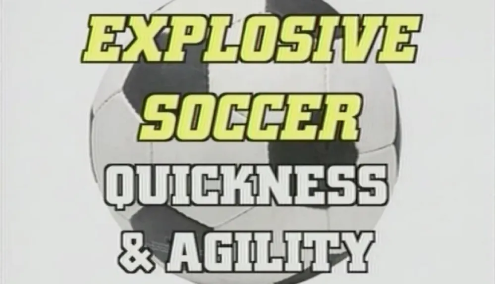 Explosive Soccer Quickness & Agility con Rivestimento Nylon