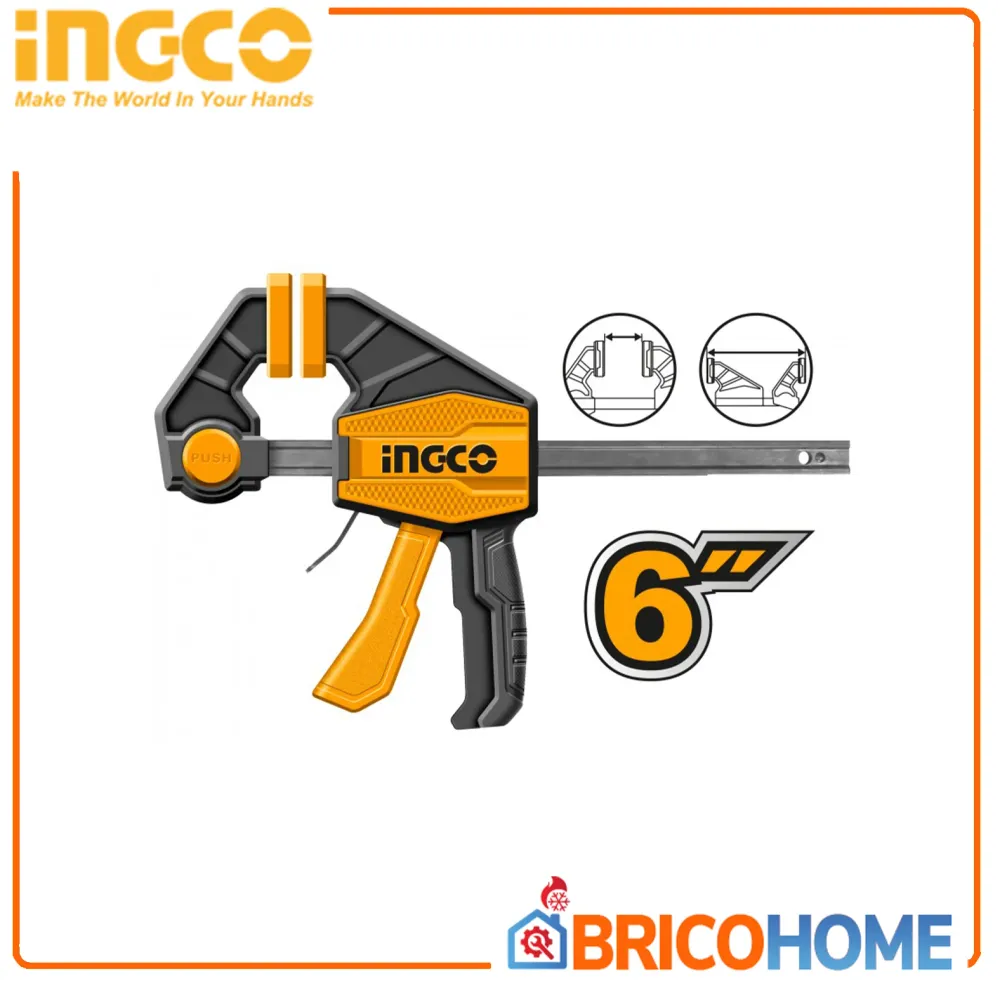 INGCO Strettoio sgancio immediato 63X150mm 6" Online now