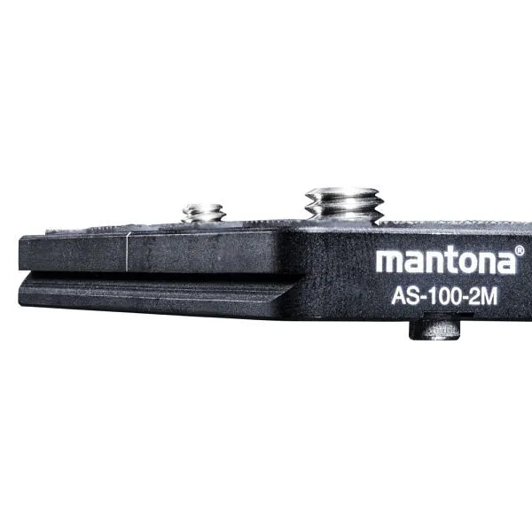 Piastra sgancio celere Mantona AS-100-2M 100 mm 21464