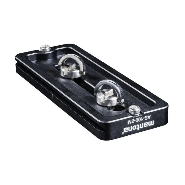 Piastra sgancio celere Mantona AS-100-2M 100 mm 21464