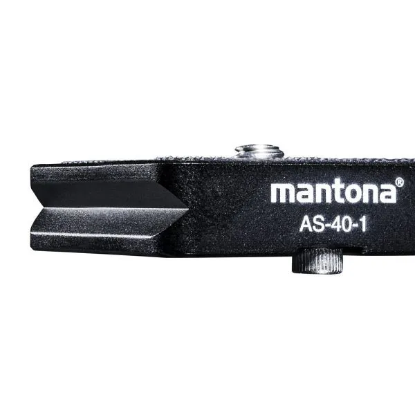 Piastra sgancio rapido Mantona AS-40-1 40 mm 21460