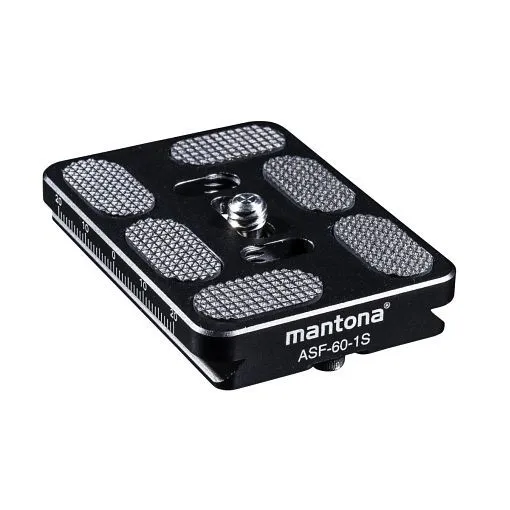 Piastra sgancio rapido Mantona Fortress ASF-60-1S 21468