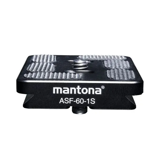 Piastra sgancio rapido Mantona Fortress ASF-60-1S 21468