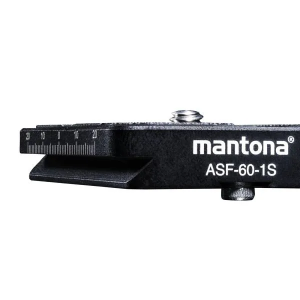 Piastra sgancio rapido Mantona Fortress ASF-60-1S 21468