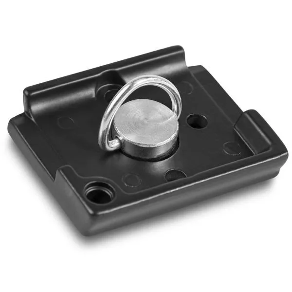 Piastra sgancio rapido Mantona Scout 18004 con Rivestimento Nylon