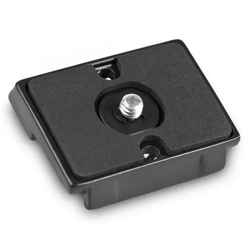 Piastra sgancio rapido Mantona Scout 18004 con Rivestimento Nylon
