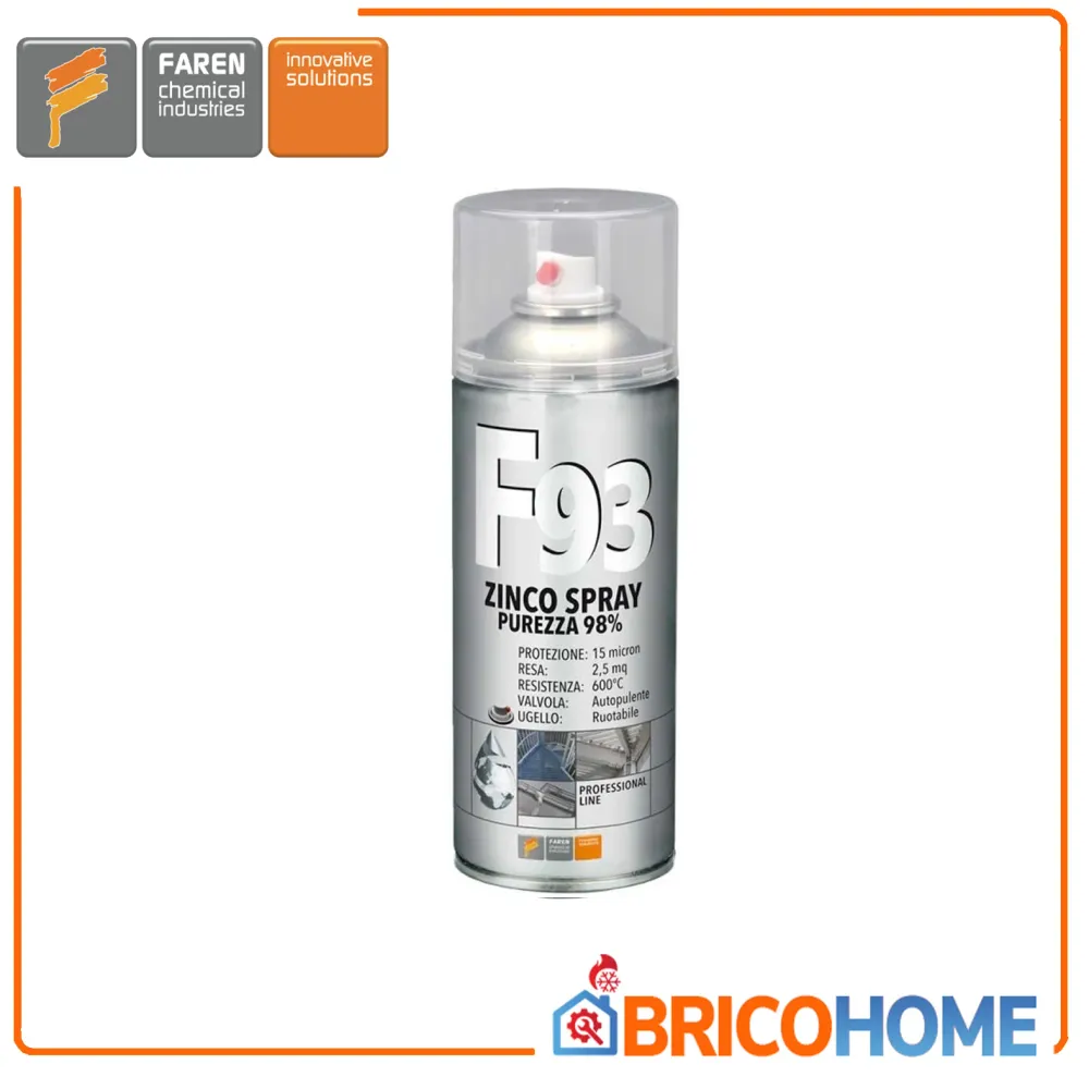 Professionelles Kaltzinkspray Zink ml 400 F93 FAREN Focoso on Sale
