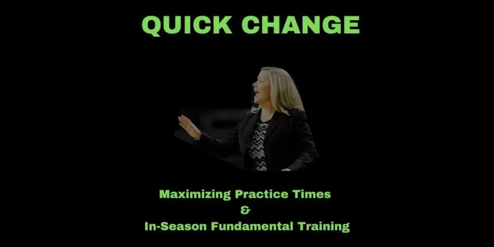 Sollecito Change: Maximizing Practice Times & -Season Fundamental Training per Tende e Teloni