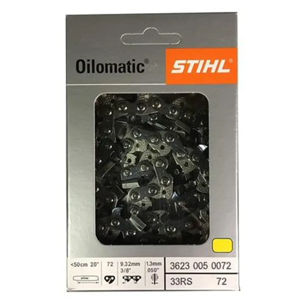 Stihl 3623 005 0072 VELOCE Super Chainsaw Chain 20 . 33RS 72 Carico di Rottura 50kg